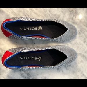 Rothy’s Grey Birdseye Flats